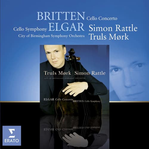 Truls Mørk Elgar cello concerto album cover