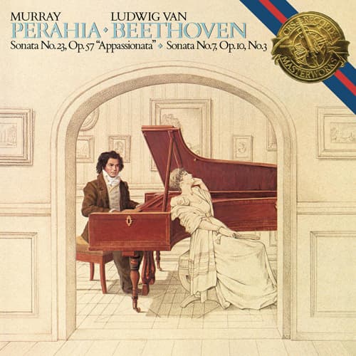 Murray Perahia Beethoven album cover