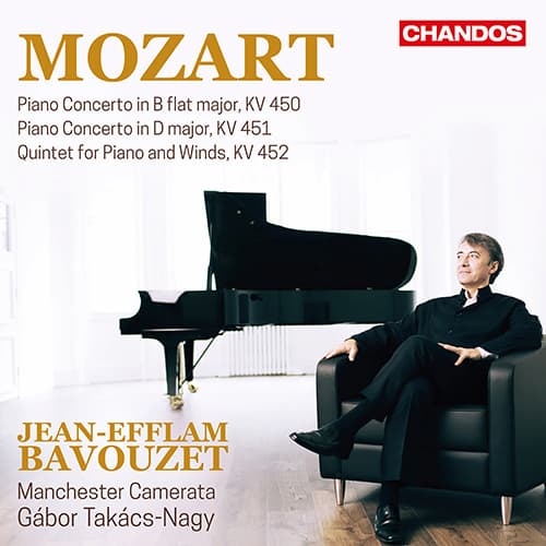 Mozart Jean Efflam Bavouzet Gabor Takacs Nagy album cover
