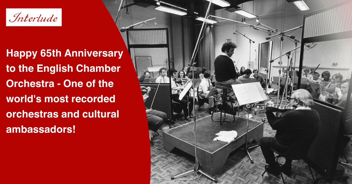 Celebrate The English Chamber Orchestra. They’re 65!