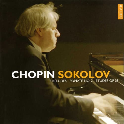 Grigory Sokolov Chopin album cover