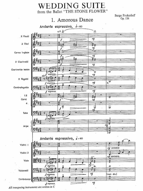 Prokofiev's The Tale of the Stone Flower Suite