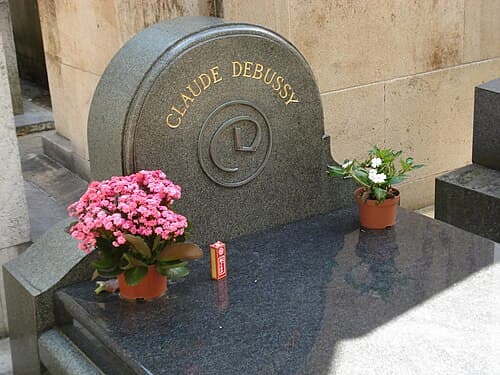 Grave of Claude Debussy