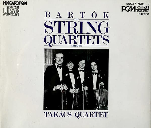 Takacs Quartet Bartok String Quartets album cover