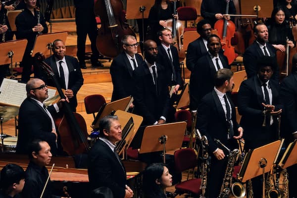 Wynton Marsalis and Long Yu