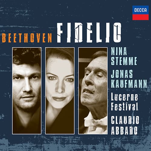 Beethoven Fidelio Nina Stemme Jonas Kaufmann Lucerne Festival Claudio Abbado album cover
