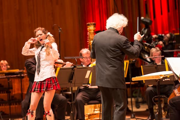 Barbara Hannigan and Sir Simon Rattle