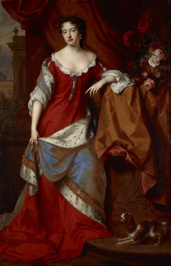 Willem Wissing and Jan van der Vaardt : Princess Anne of Denmark (later Queen Anne of England), 1684 (Edinburgh: Scottish National Gallery)