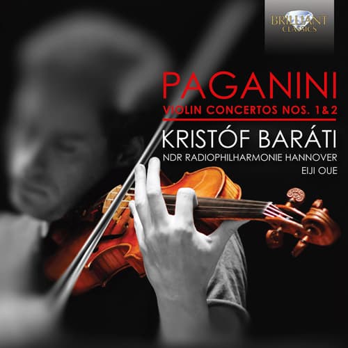 Kristóf Baráti Paganini album cover