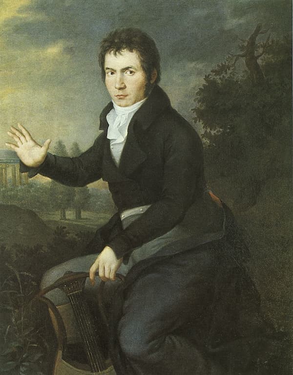 Joseph Willibrord Mähler: Ludwig van Beethoven, ca 1804–1805 (Vienna Museum)