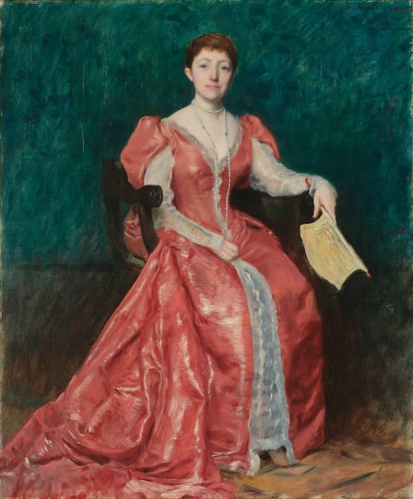 Dennis Miller Bunker: Isabella Steward Gardner, 1889 (Boston: Isabella Stewart Gardner Museum)