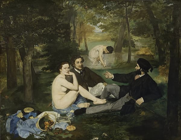 Manet: Le Déjeuner sur l'herbe, 1863 (Musée d’Orsay)