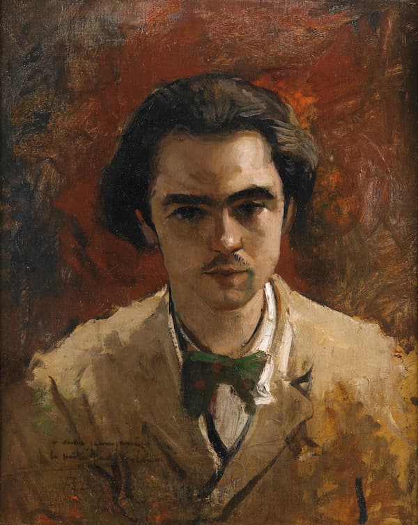 Frédéric Bazille: Portrait de Verlaine