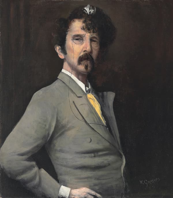 Walter Greaves: James Abbott McNeill Whistler, 1871