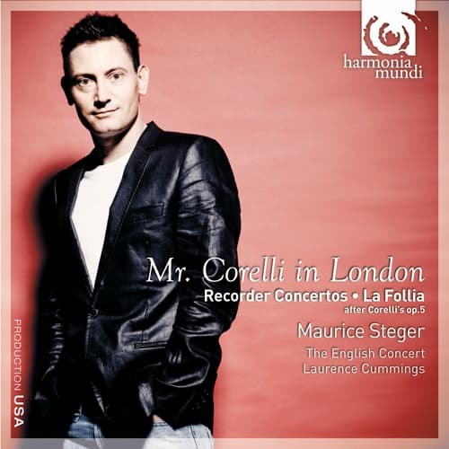 Maurice Steger Mr. Corelli in London album cover