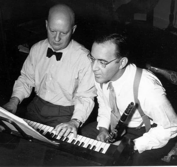 Paul Hindemith with Benny Goodman