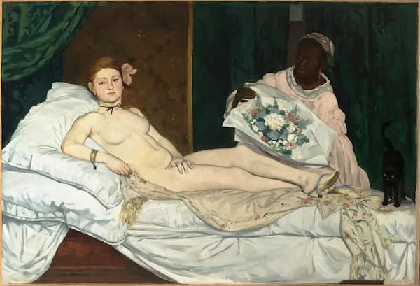 Manet: Olympia, 1863 (Musée d’Orsay)