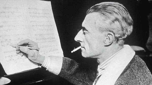 Maurice Ravel in 1928