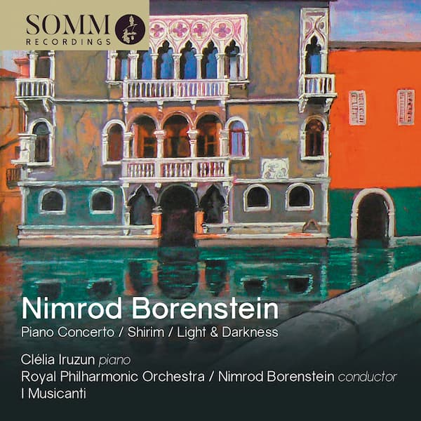 Nimrod Borenstein Piano Concerto, Shirim, Light and Darkness album cover
