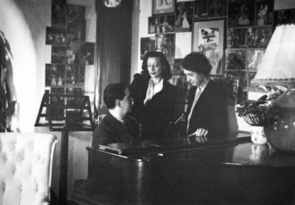 Youra Guller, Clara Haskil, and Georges Auric