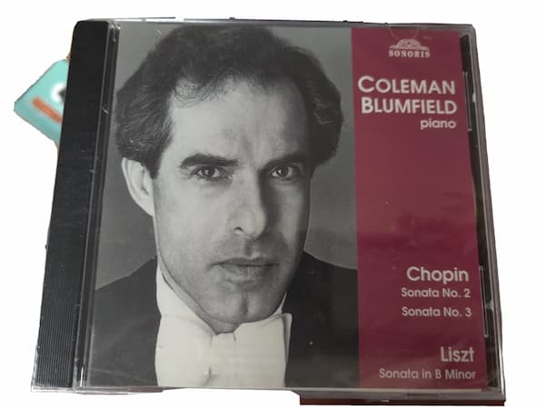 Coleman Blumfield piano album cover