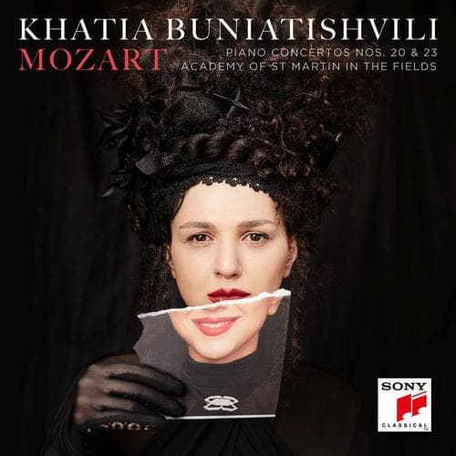 Khatia Buniatishvili: Mozart album cover