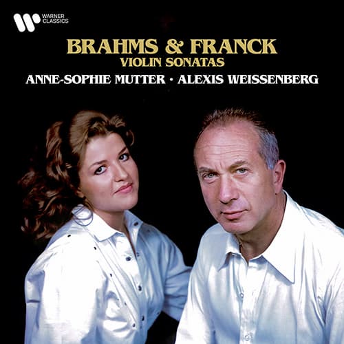 Anne-Sophie Mutter Alexis Weissenberg Brahms & Franck album cover