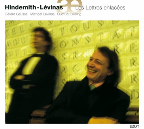 Hindemith viola sonata (Causse, Levinas, Ludwig Quartet) album cover