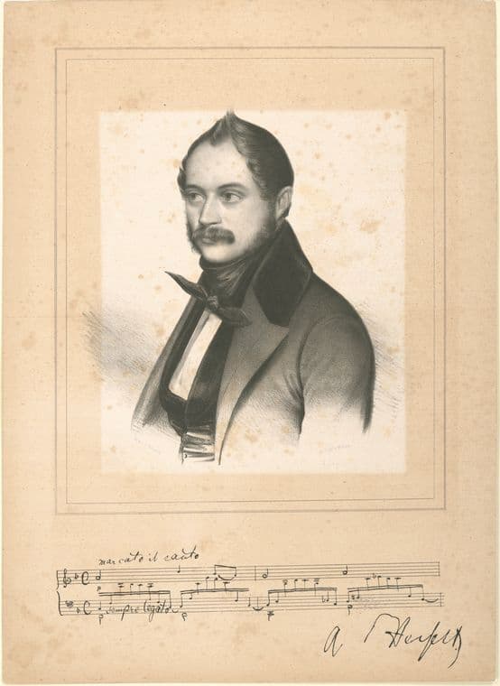 Portrait of Adolf von Henselt