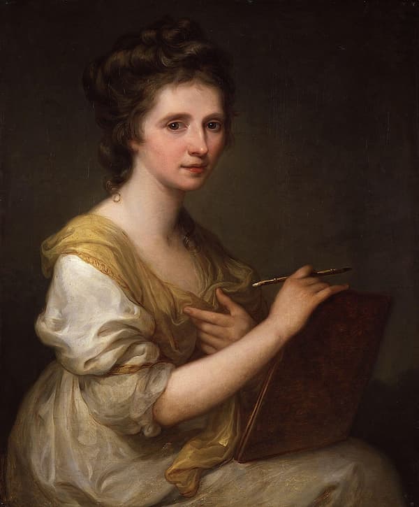 Angelika Kaufmann: Self Portrait, 1770–1775 (London: National Portrait Gallery)