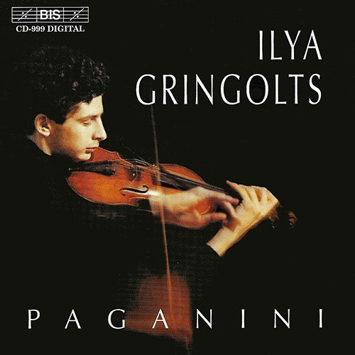 Ilya Gringolts Paganini album cover