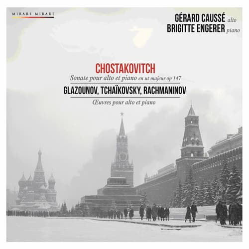 Gérard Caussé Shostakovich album cover