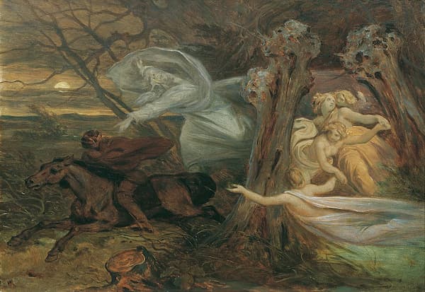 Mortiz von Schwind: Der Erlkönig, ca 1830 (Vienna: Österreichische Galerie Belvedere)