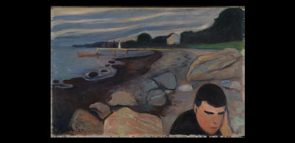 Edvard Munch: <em>Melancholy</em>, 1892 (Oslo: Nasjonalmuseet)