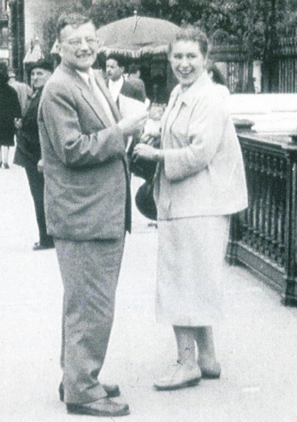 Shostakovich and Margarita Kainova