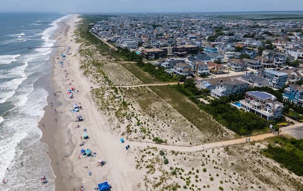The Jersey shore