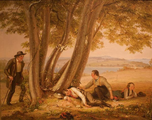 William Sydney Mount: Boys Caught Napping in a Field, 1848 (Brooklyn Museum)