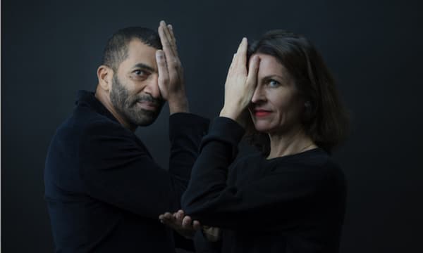 Vanessa Wagner and Wilhem Latchoumia (Photo by William Beaucardet)