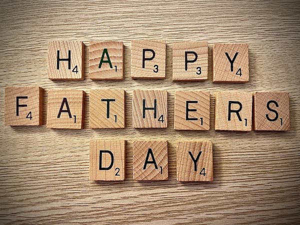 Happy Father's Day text image