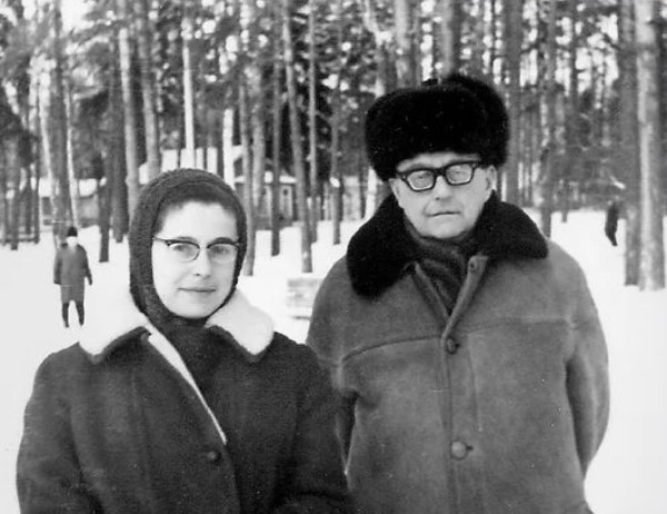 Shostakovich and Irina Antonovna Spunskaya