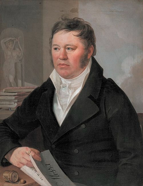 Antonín Machek: Portrait of the Composer V. J. Tomášek, after 1816 (Prague: National Gallery)