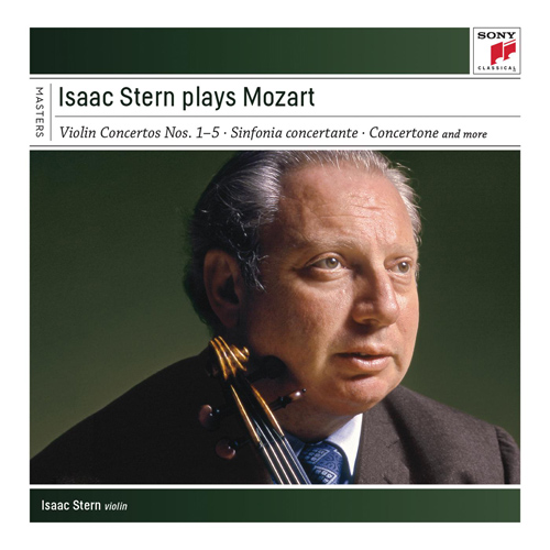 Isaac Stern plays Mozart album cover