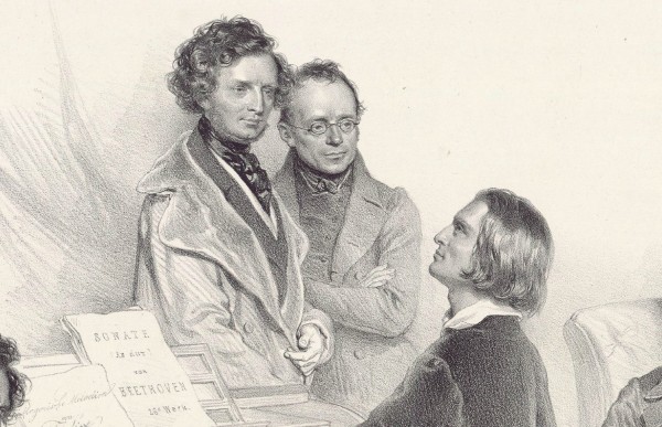 Hector Berlioz, Carl Czerny and Franz Liszt