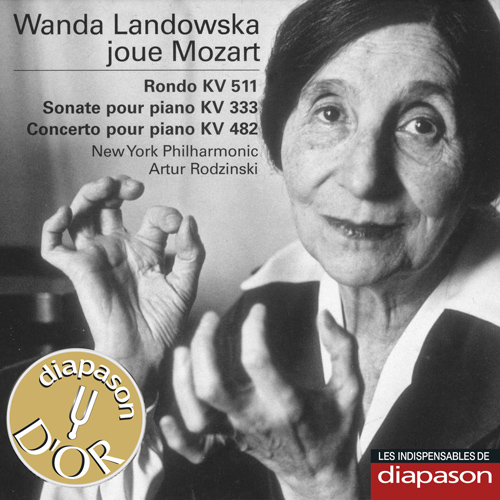 Wanda Landowska plays Mozart album cover