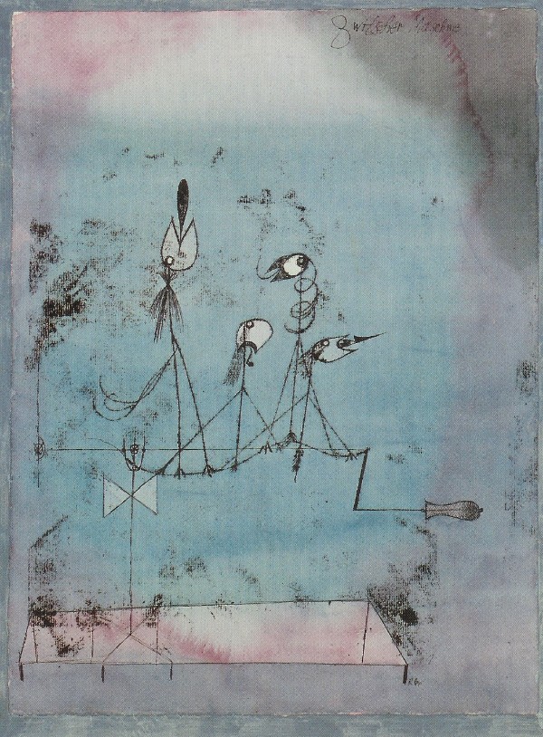 Klee: Die Zwitscher-Maschine, 1922 (PK 1922, 151)