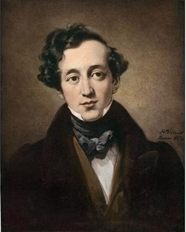 Horace Vernet: Felix Mendelssohn, 1831