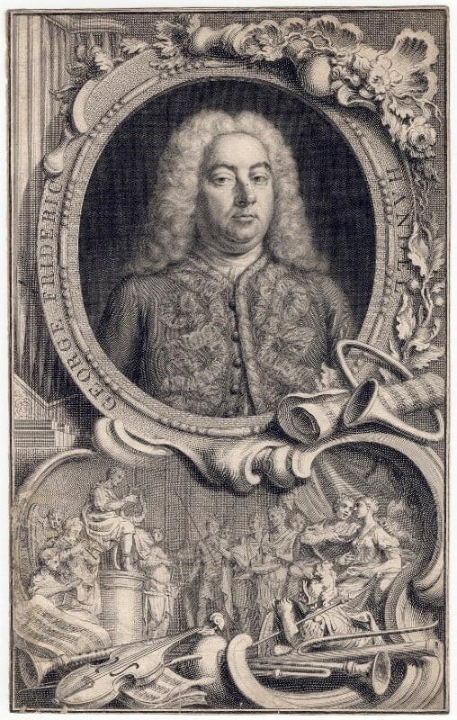 Portrait of George Frideric Handel