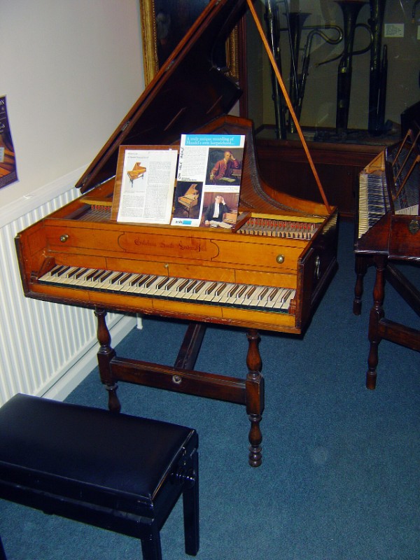 Handel's harpsichord