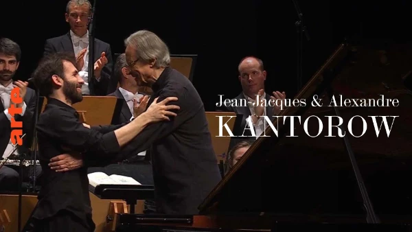 Jean-Jacques and Alexandre Kantorow interpret Brahms ARTE.tv banner
