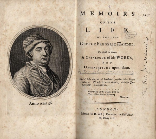 Memoirs of Handel